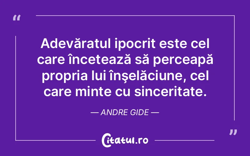 Citat Andre Gide - citate spiritualitate