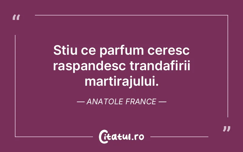 Citat Anatole France - citate spiritualitate