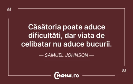 Căsătoria poate aduce dificultăți, d... Căsătoria poate aduce dificultăți, d...