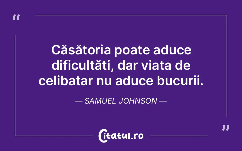 Citat Samuel Johnson - citate spiritualitate