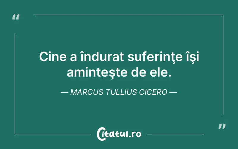 Citat Marcus Tullius Cicero - citate spiritualitate