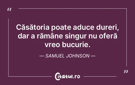 Căsătoria poate aduce dureri, dar a rÄ... Căsătoria poate aduce dureri, dar a rÄ...