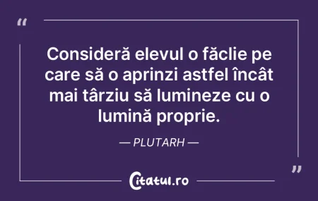 Consideră elevul o făclie pe care să ... Consideră elevul o făclie pe care să ...