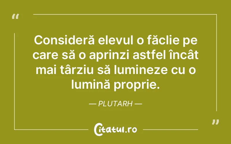 Citat Plutarh - citate spiritualitate