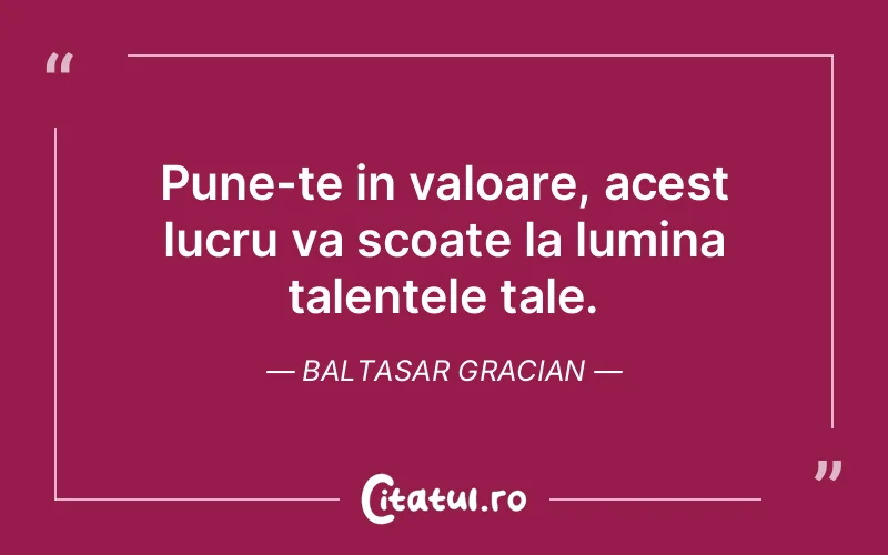 Citat Baltasar Gracian - citate spiritualitate