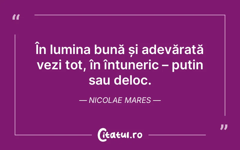 Citat Nicolae Mares - citate spiritualitate