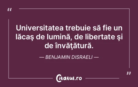 Universitatea trebuie să fie un lăcaş... Universitatea trebuie să fie un lăcaş...