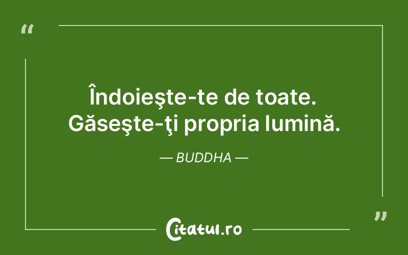 Citat Buddha - citate spiritualitate