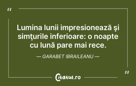 Lumina lunii impresionează şi simţuri... Lumina lunii impresionează şi simţuri...