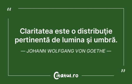 Claritatea este o distribuţie pertinent... Claritatea este o distribuţie pertinent...