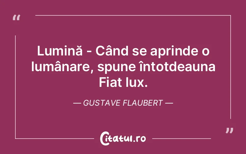 Citat Gustave Flaubert - citate spiritualitate