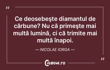 Ce deosebeşte diamantul de cărbune? Nu... Ce deosebeşte diamantul de cărbune? Nu...