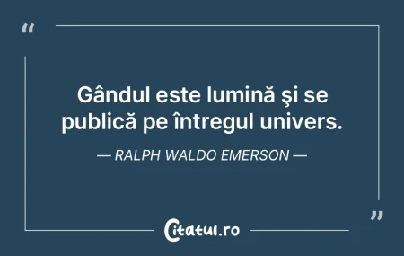 Gândul este lumină şi se publică pe ... Gândul este lumină şi se publică pe ...
