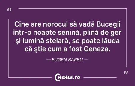 Cine are norocul să vadă Bucegii într... Cine are norocul să vadă Bucegii într...
