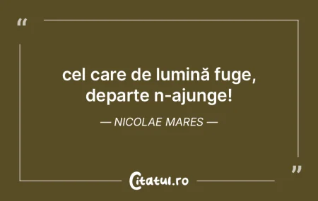 cel care de lumină fuge, departe n-ajun... cel care de lumină fuge, departe n-ajun...