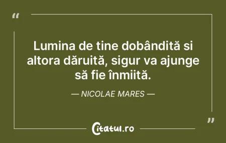 Lumina de tine dobândită È™i altora dÄ... Lumina de tine dobândită È™i altora dÄ...