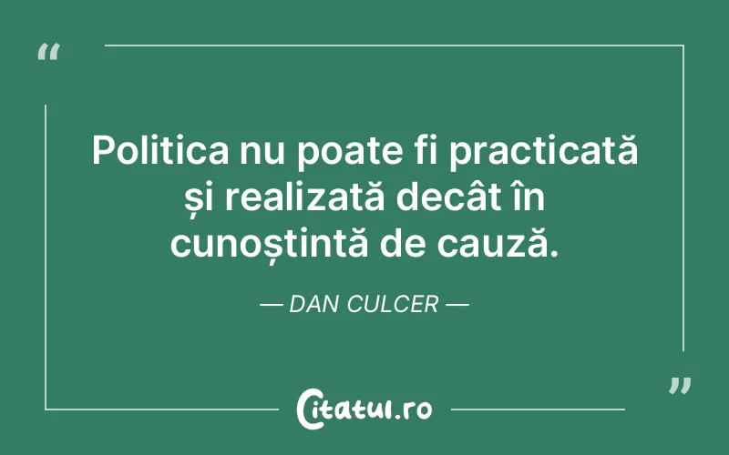 Citat Dan Culcer - citate spiritualitate