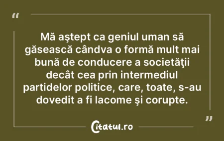 Mă aÅŸtept ca geniul uman să găseascÄ... Mă aÅŸtept ca geniul uman să găseascÄ...