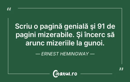 Scriu o pagină genială şi 91 de pagin... Scriu o pagină genială şi 91 de pagin...