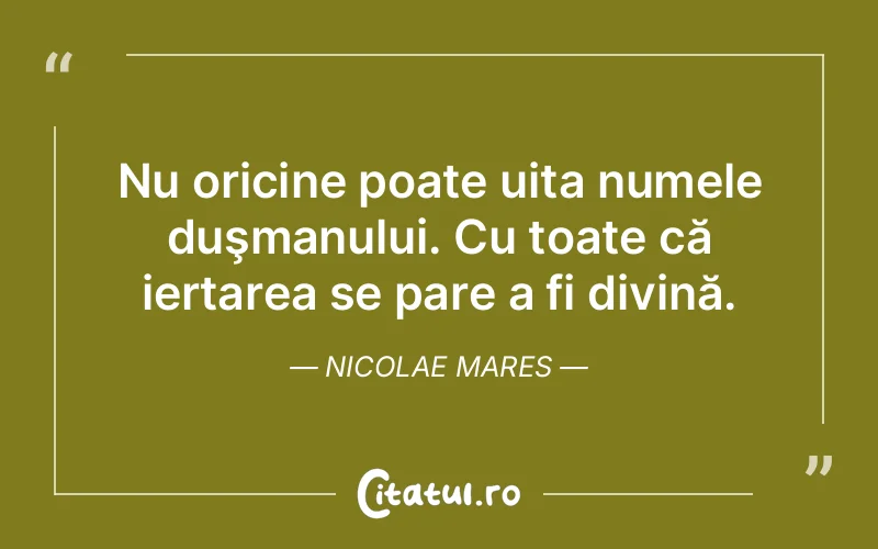 Citat Nicolae Mares - citate spiritualitate