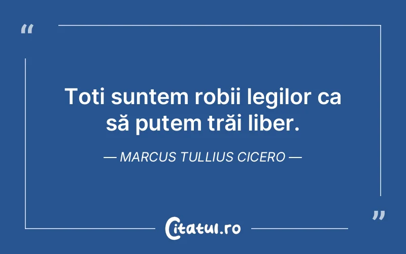 Citat Marcus Tullius Cicero - citate spiritualitate
