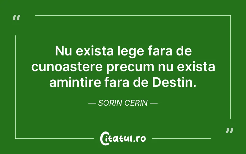 Citat Sorin Cerin - citate spiritualitate