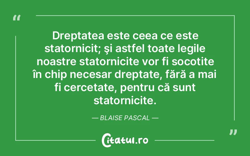 Citat Blaise Pascal - citate spiritualitate