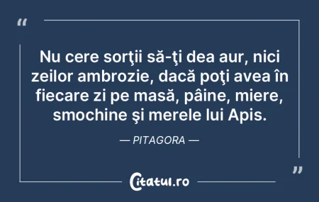 Nu cere sorţii să-ţi dea aur, nici ze... Nu cere sorţii să-ţi dea aur, nici ze...