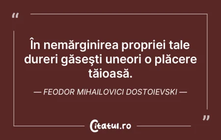 În nemărginirea propriei tale dureri g... În nemărginirea propriei tale dureri g...
