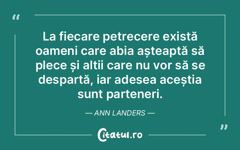 Citat Ann Landers - citate spiritualitate
