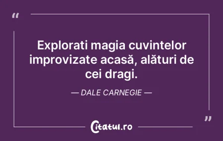 Explorați magia cuvintelor improvizate ... Explorați magia cuvintelor improvizate ...