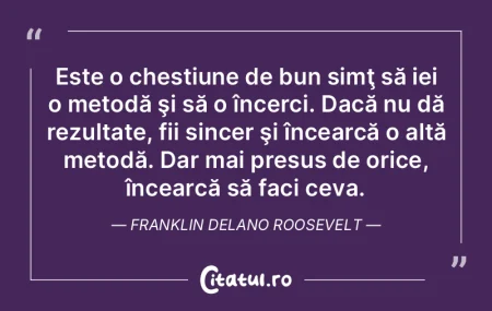 Este o chestiune de bun simţ să iei o ...