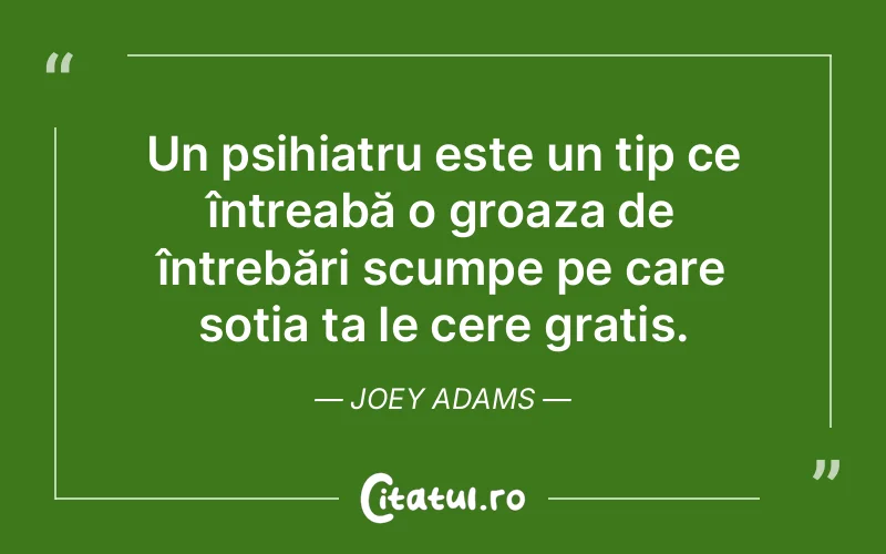 Citat Joey Adams - citate spiritualitate