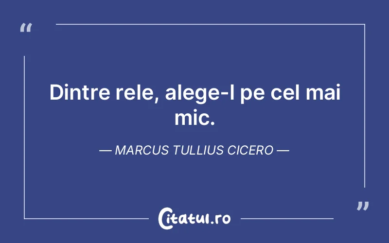 Citat Marcus Tullius Cicero - citate spiritualitate