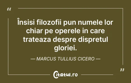 Însisi filozofii pun numele lor chiar p... Însisi filozofii pun numele lor chiar p...
