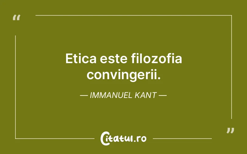 Citat Immanuel Kant - citate spiritualitate