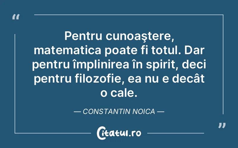 Citat Constantin Noica - citate spiritualitate