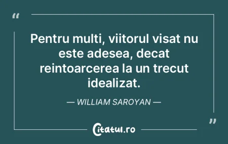 Pentru multi, viitorul visat nu este ade... Pentru multi, viitorul visat nu este ade...