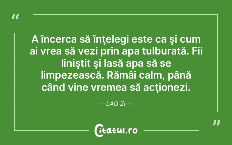 Citat Lao Zi - citate spiritualitate