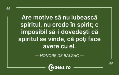 Are motive să nu iubească spiritul, nu... Are motive să nu iubească spiritul, nu...