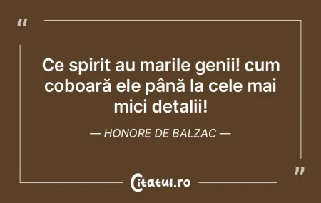 Ce spirit au marile genii! cum coboară ... Ce spirit au marile genii! cum coboară ...