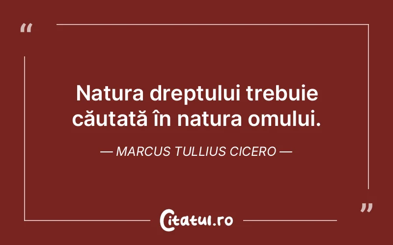 Citat Marcus Tullius Cicero - citate spiritualitate