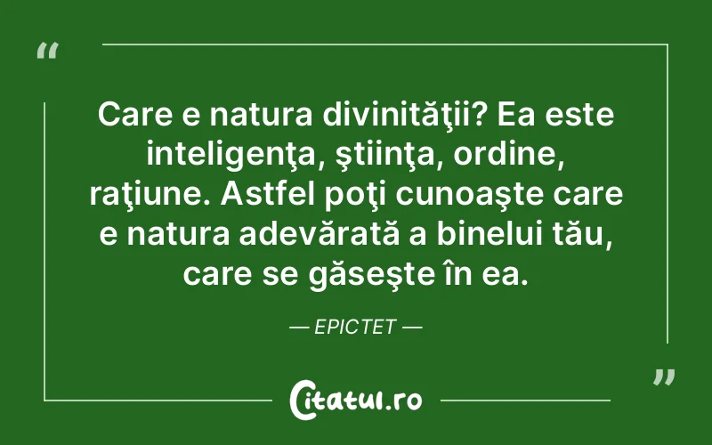 Citat Epictet - citate spiritualitate