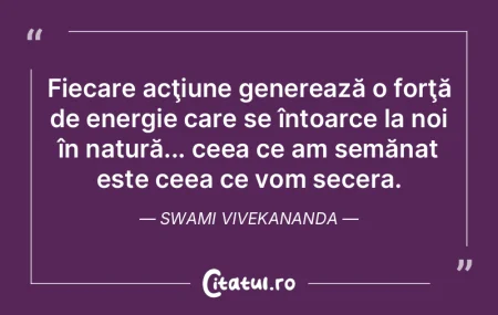 Fiecare acţiune generează o forţă de... Fiecare acţiune generează o forţă de...