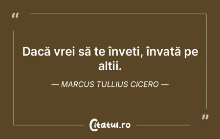 Dacă vrei să te înveți, învață pe... Dacă vrei să te înveți, învață pe...