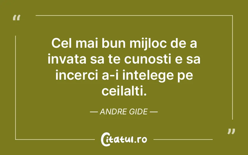 Citat Andre Gide - citate spiritualitate