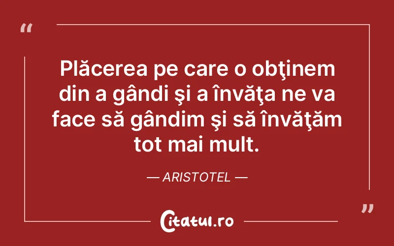 Citat Aristotel - citate spiritualitate