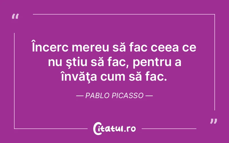 Citat Pablo Picasso - citate spiritualitate