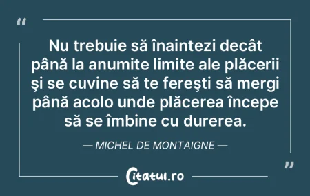 Nu trebuie să înaintezi decât până ... Nu trebuie să înaintezi decât până ...