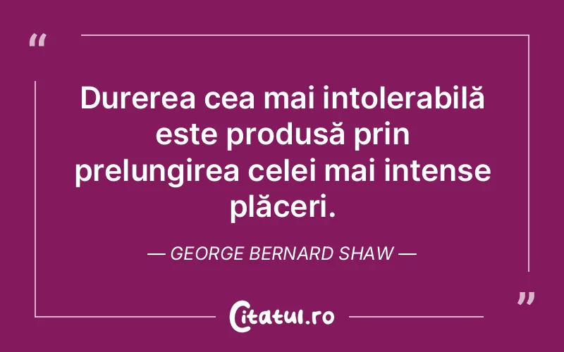 Citat George Bernard Shaw - citate spiritualitate